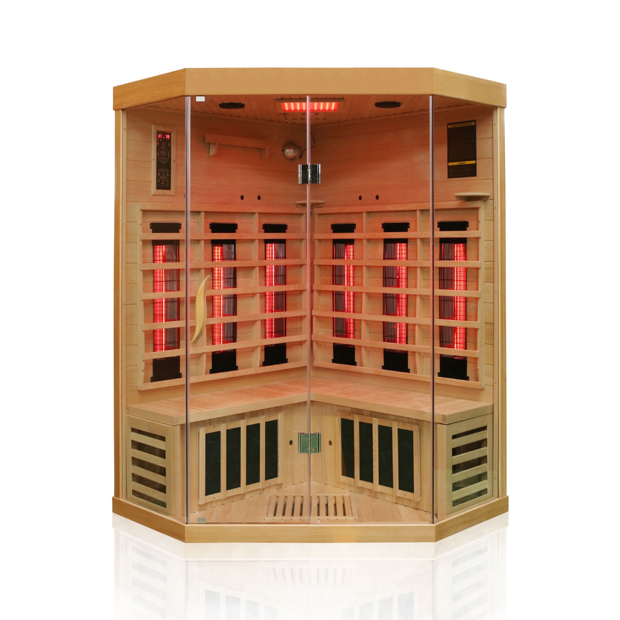 3o1juZc9FFSq94 Infrarotkabine BRANDON 120x120 Dual-Therm