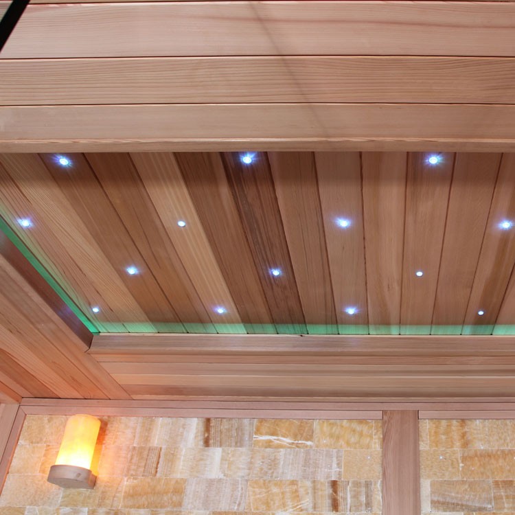 Finnische Sauna AWT E1400D aus Zedernholz inkl. Saunaofen EOS Cubo / 300 x 200 Finnische Sauna AWT E1400D aus Zedernholz inkl. Saunaofen EOS Cubo / 300 x 200