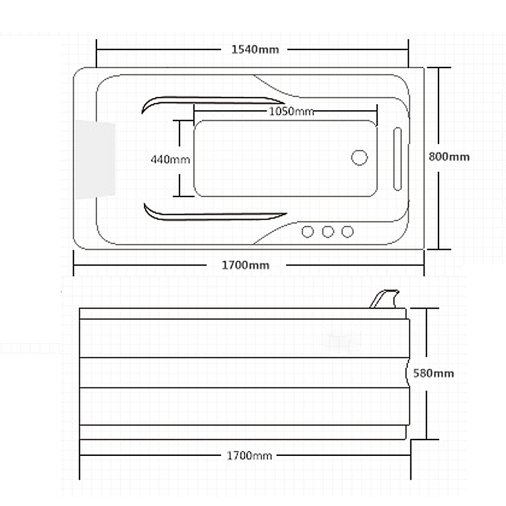 40C1TElEPjF7Vaz BUDELLI 160x80 L für innen