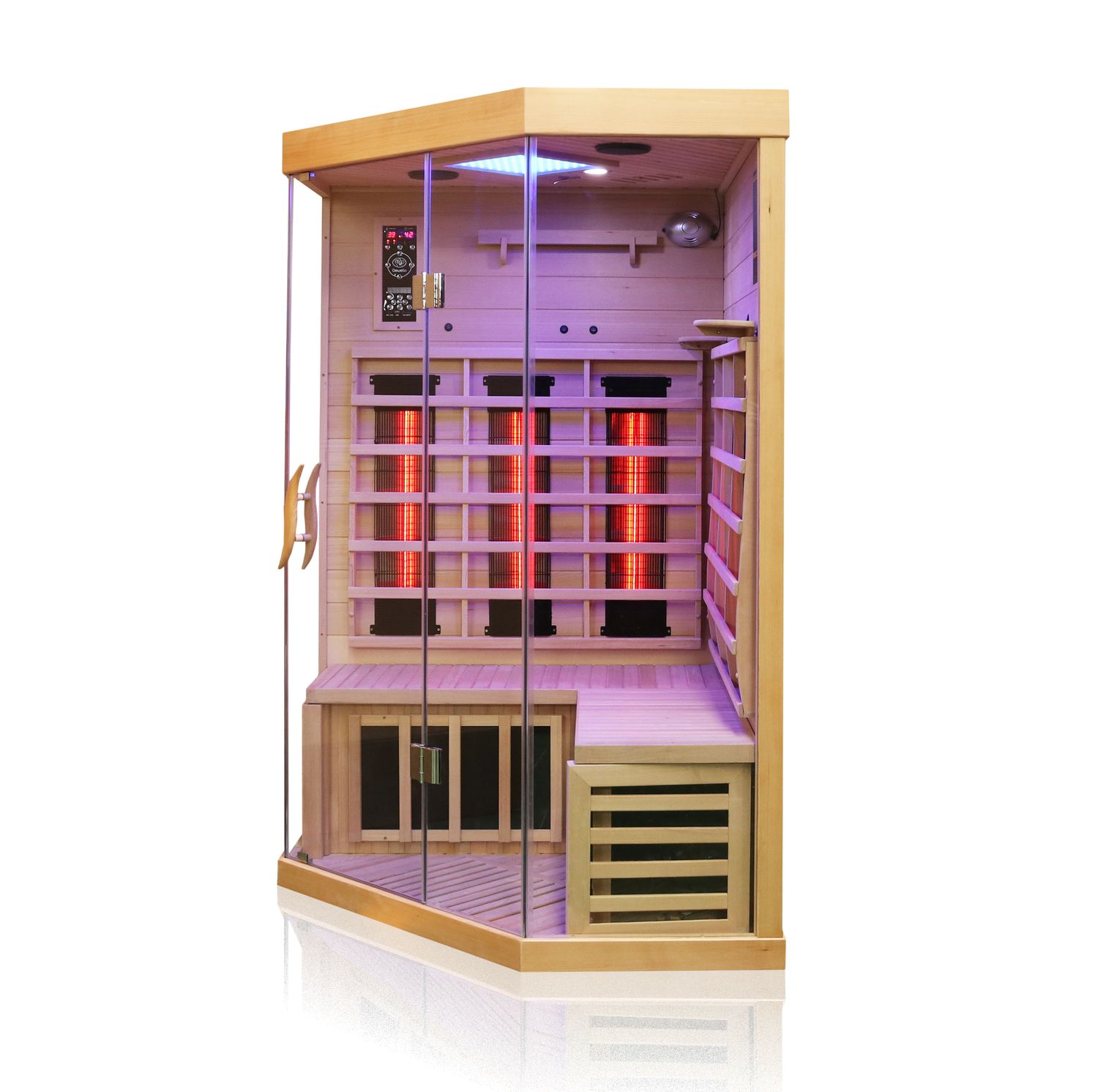Infrarotkabine BRANDON 120x120 Dual-Therm Infrarotkabine BRANDON 120x120 Dual-Therm
