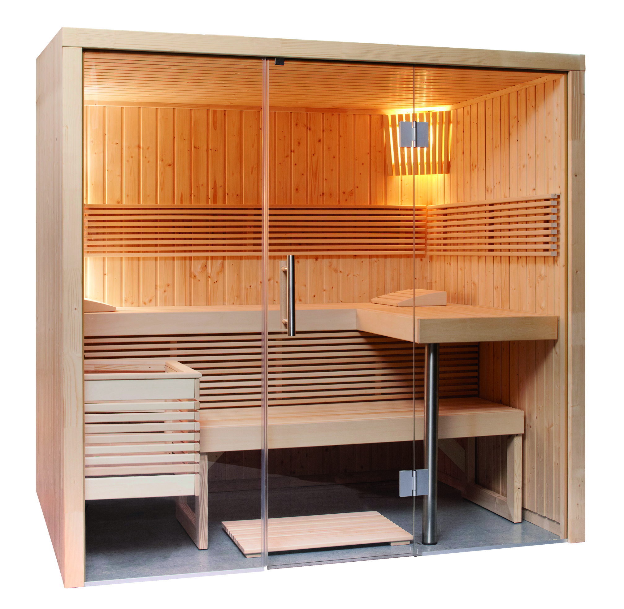 Elementsauna Panorama Small / 214 x 164 x 201 Elementsauna Panorama Small / 214 x 164 x 201