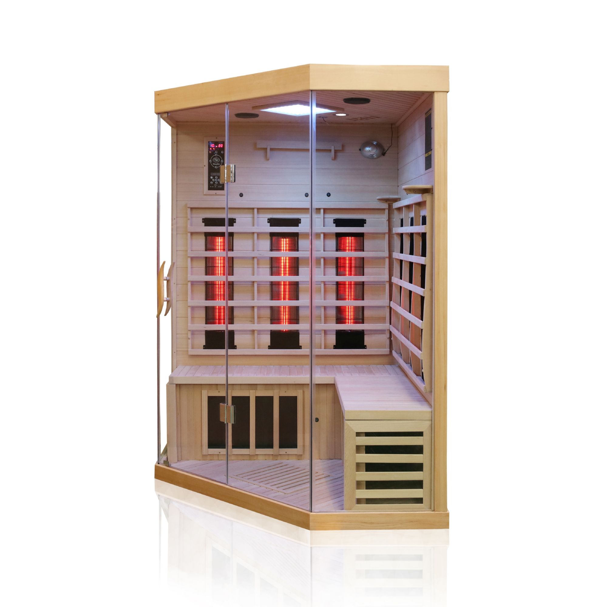 94uIEJjwTmvJCo Infrarotkabine BRANDON 120x120 Dual-Therm