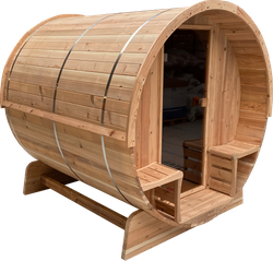 Fasssauna Traditionell TR-210 aus Zedernholz Fasssauna Traditionell TR-210 aus Zedernholz