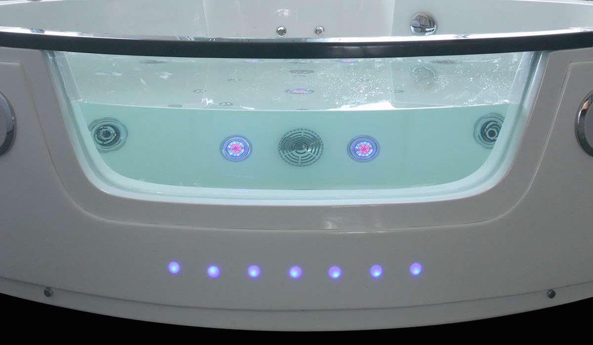 Whirlpool-Badewanne Milano, Eck-Badewanne / 172 x 172 Whirlpool-Badewanne Milano, Eck-Badewanne / 172 x 172