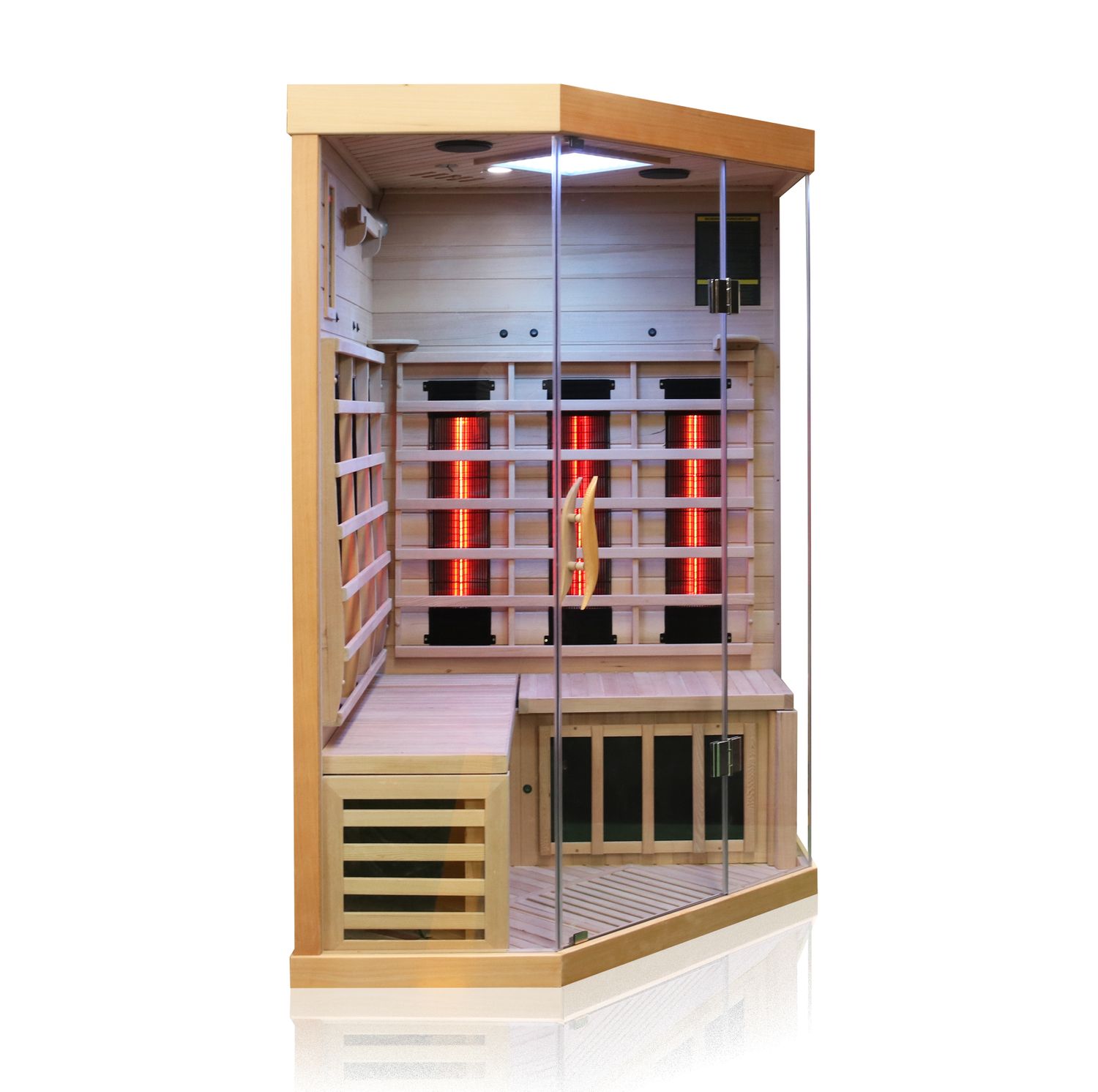 Infrarotkabine BRANDON 120x120 Dual-Therm Infrarotkabine BRANDON 120x120 Dual-Therm