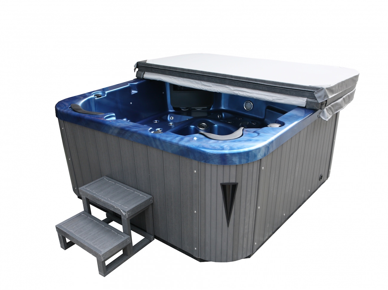 American Outdoor-Whirlpool Torina ozean blau - grau / 215 x 215 American Outdoor-Whirlpool Torina ozean blau - grau / 215 x 215