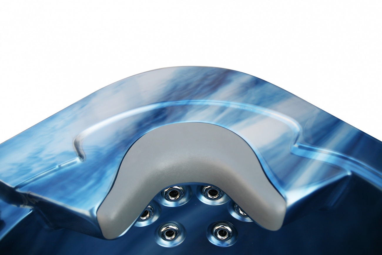 id-09-ocean-blue American Outdoor-Whirlpool Torina ozean blau - grau / 215 x 215