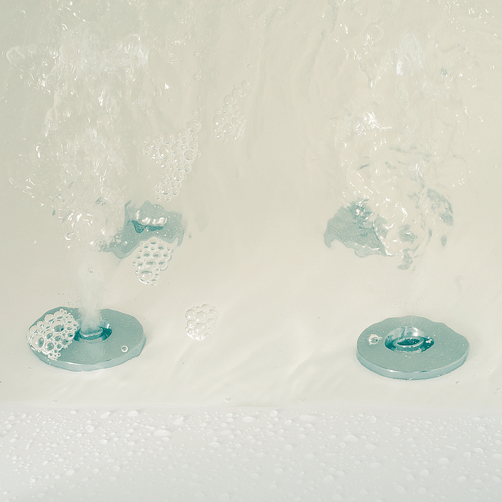 13 Infrarotkabine Lakefield 140, mit Dual-Strahlersystem, aus Hemlockholz mit zehn Strahlern