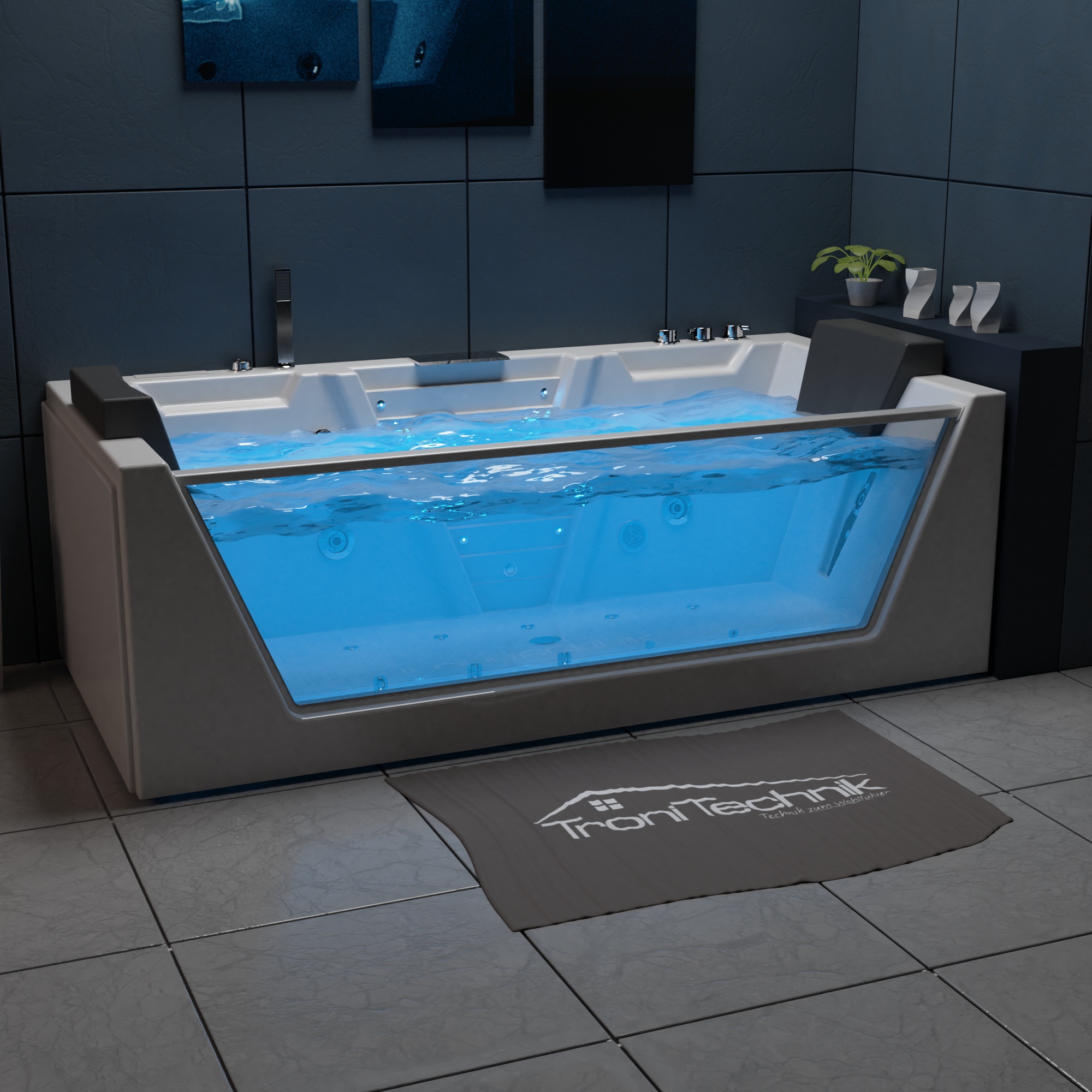 Mykonos-5 Whirlpool MYKONOS 180 x 88 für innen