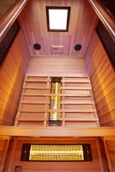 Infrarotkabine 100 Wärmekabine Infrarotsauna Quarz Strahler Infrarotkabine 100 Wärmekabine Infrarotsauna Quarz Strahler