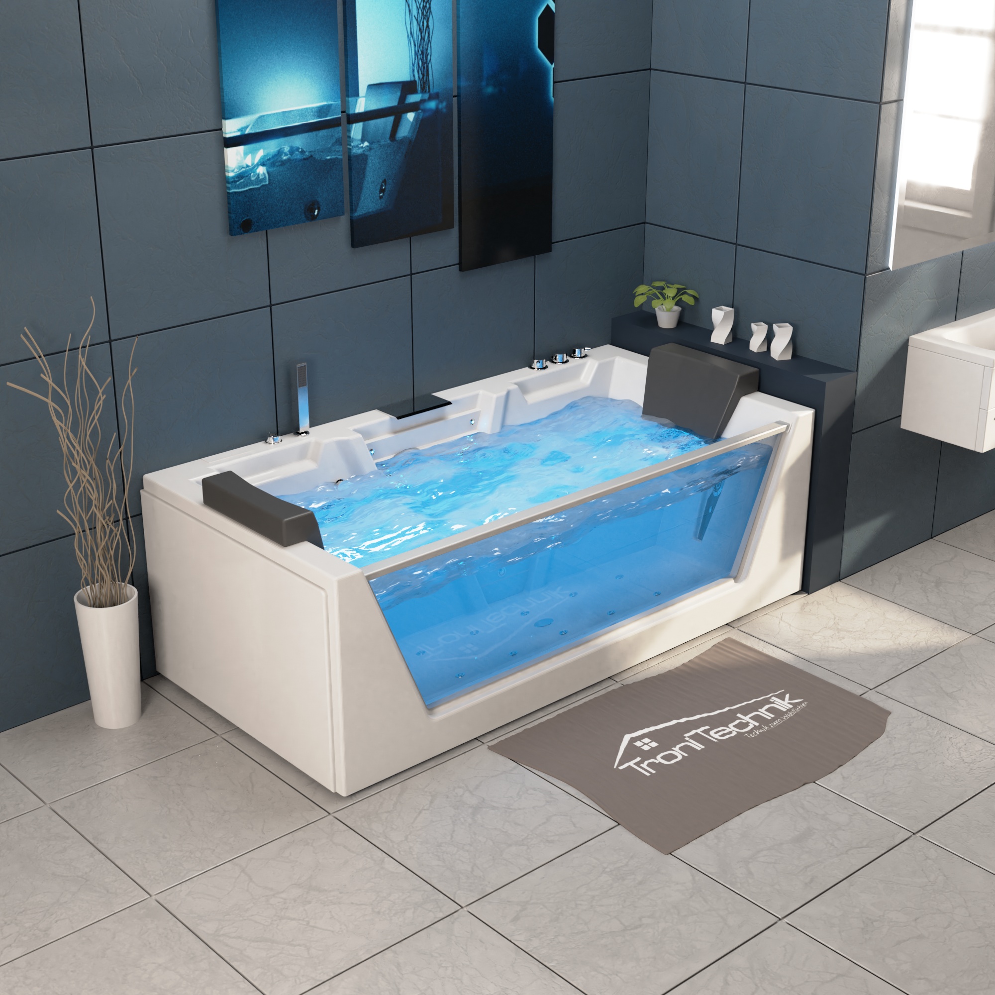 Mykonos-12 Whirlpool MYKONOS 180 x 88 für innen