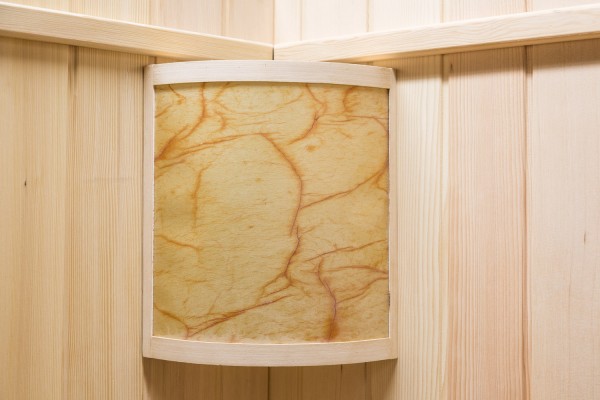 Kombisauna und Infrarotkabine Alpha 2 mit Flächenstrahler, aus